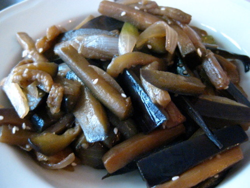 We can cook.. | Fried Eggplant with Soy Sauce