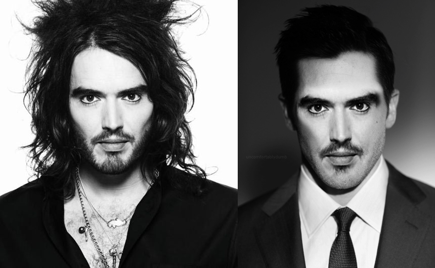 Uncomfortablydumb Russell Brand With Short Hair