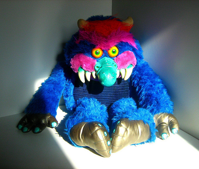 monster stuffed animal from the 80s