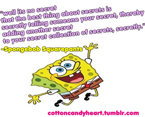 spongebob quotes on Tumblr