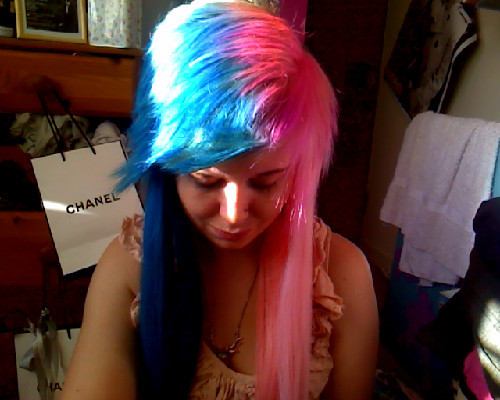 Blue and Pink Hair Inspiration on Tumblr - wide 4