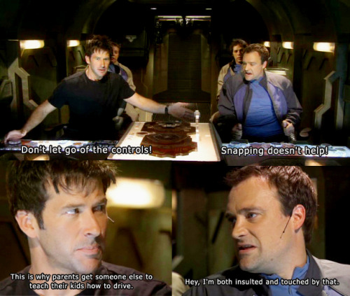 jig-chan:I love Sheppard and McKay <3Stargate Atlantis...