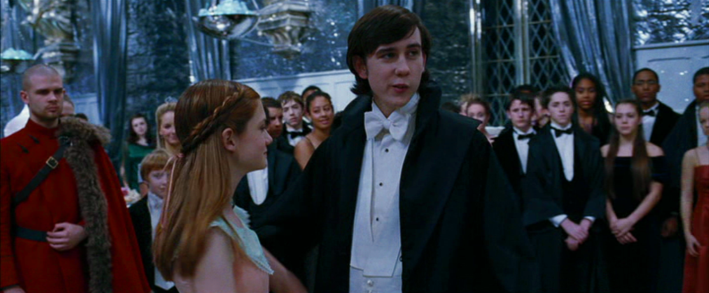 Dumbledore's Army, Still Recruiting, Ginny and Neville at the Yule Ball.