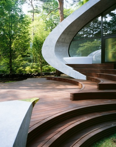 archispaces:<br /><br />The Shell House in the Forest by ARTechnic Architects<br />