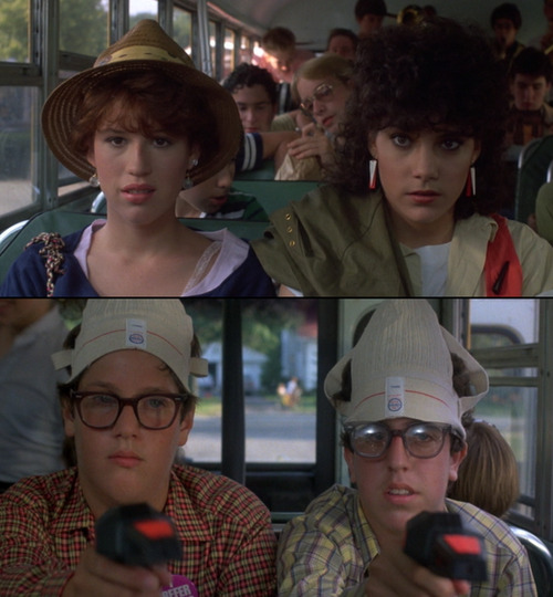 Sixteen Candles, 1984. Movie stills