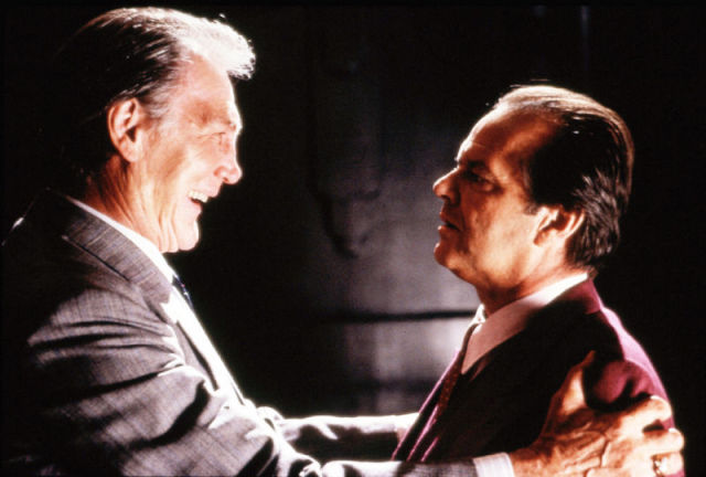 Jack Palance and Jack Nicholson in Batman (1989)