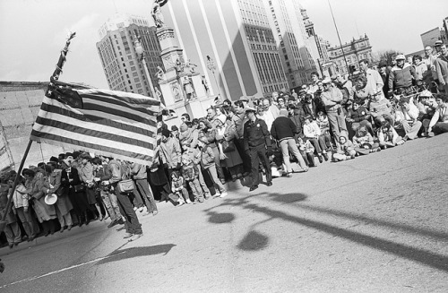 Parade in Detroit, 1981. Photo by Don Hudson | Old Detroit - Vintage ...