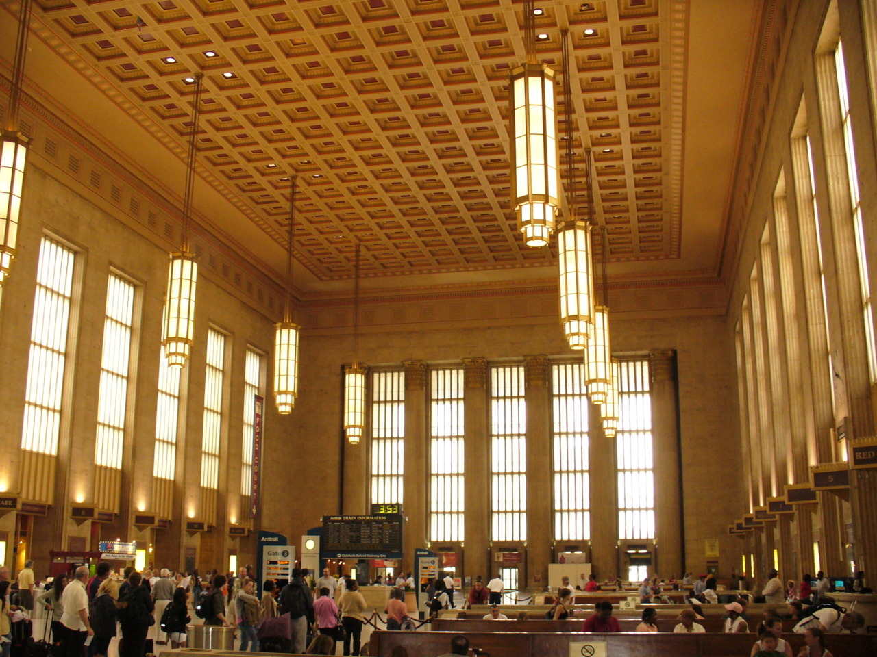 Interior, 30th Street Station, Philadelphia,