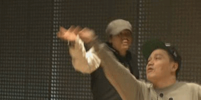 yet another gif of him dancing to high high papa yg