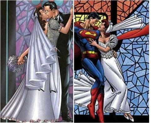 Superman Wedding Dresses