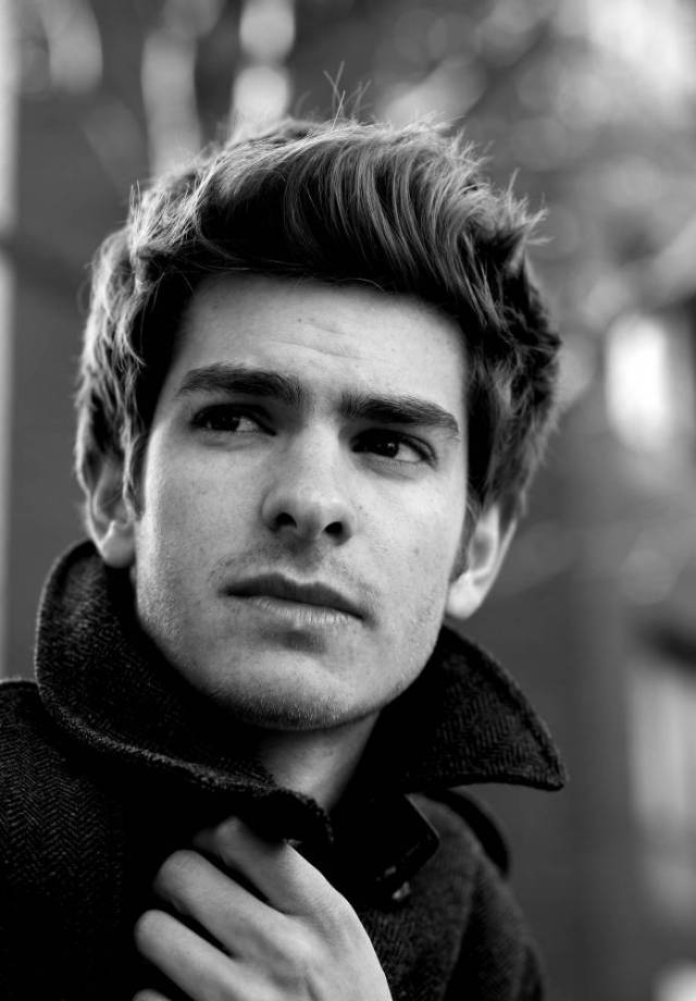 SEXY MEN TO DIE FOR (captured in b/w), Andrew Garfield