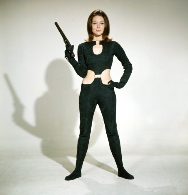 Miss Emma Peel (Diana Rigg) from The Avengers (vía... • Pop-sesivo