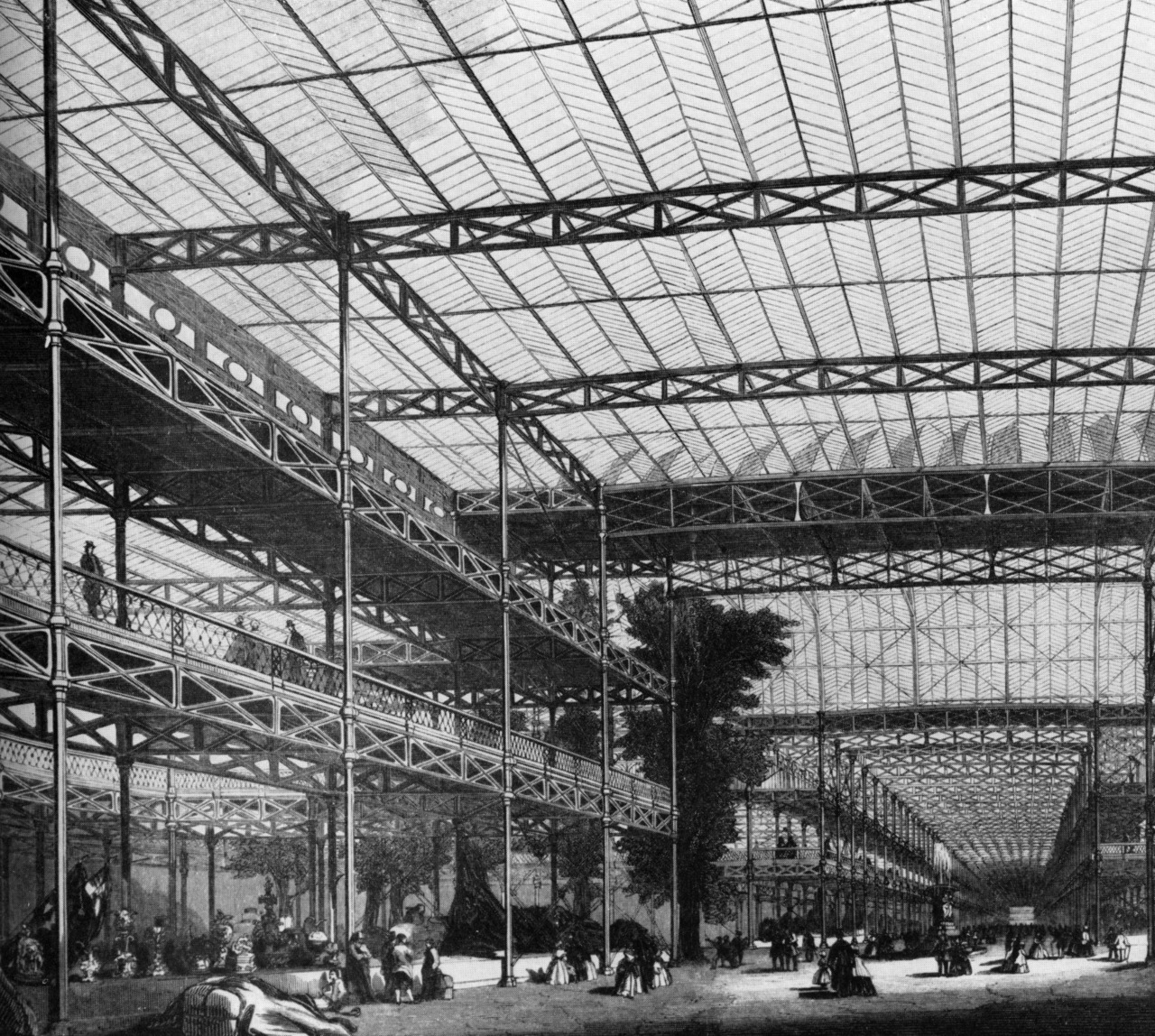 Archive Of Affinities Joseph Paxton The Crystal Palace