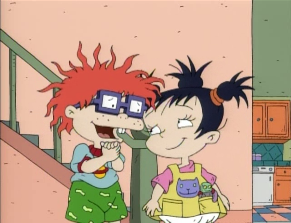 Chuckie Finster And Kimi Finster Rugrats 8752