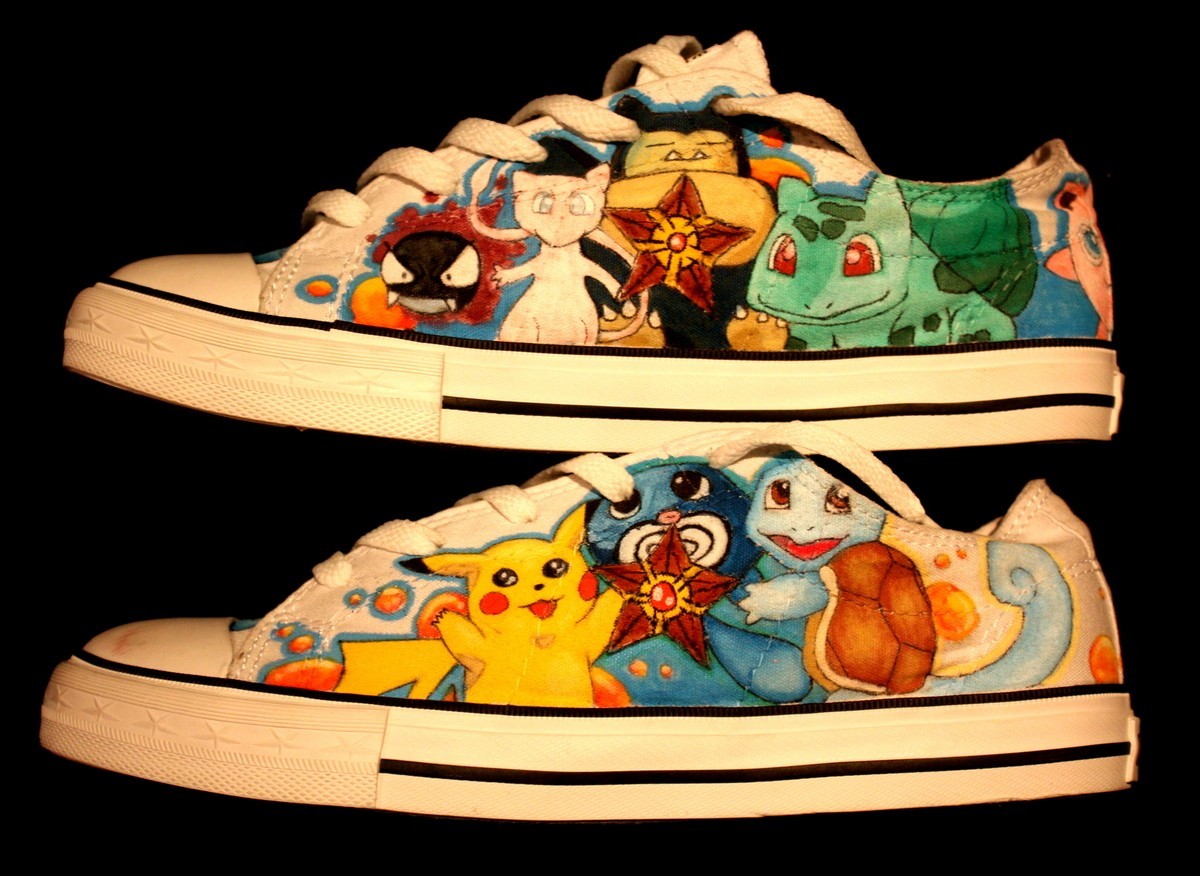 Custom Vans FTW | pokemon vans by beargallery on etsy. i love...