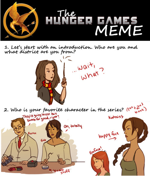 who are you in the hunger games
