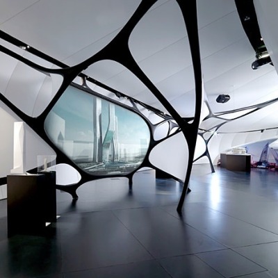 designismymuse:<br /><br />ardose:Une Architecture at the Mobile Art Pavilion by Zaha Hadid<br />