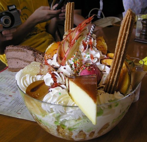 extreme ice cream sundae