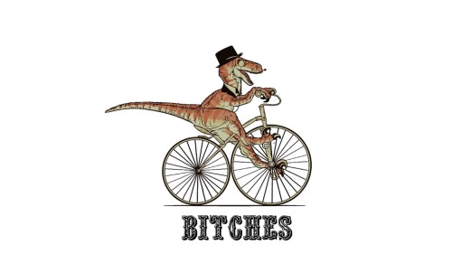 velociraptor velocipede monocle top hat fancy