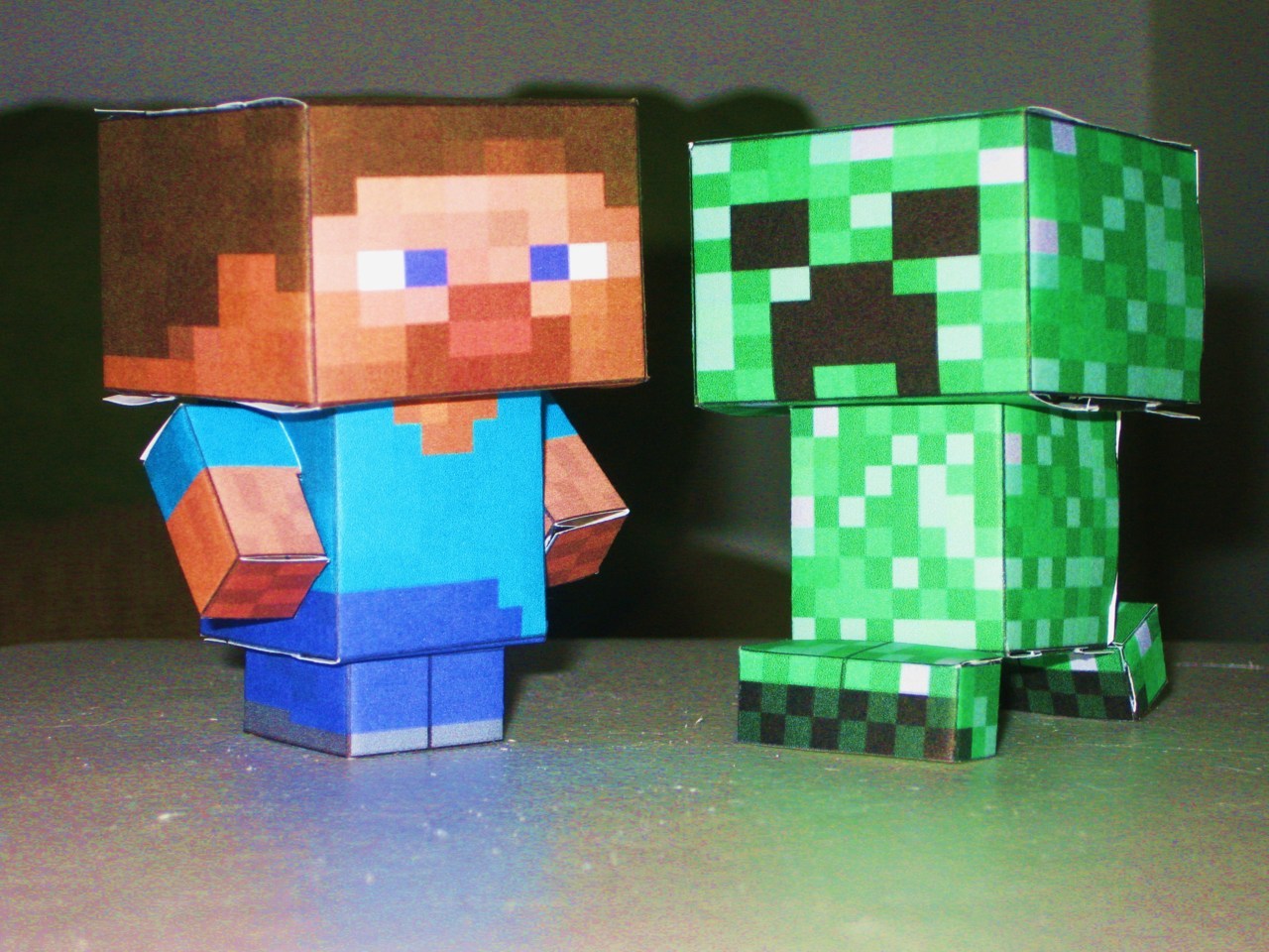 geekin' on Minecraft, Minecraft papercraft design templates over...