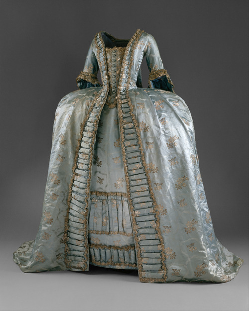 Old Rags Evening (court?) dress 18th century