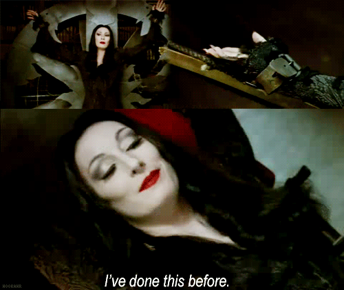 Morticia Addams The Addams Family Family Addams Sadomachism My Gif