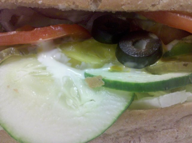 Subway Food Blog • I don't particularly like cucumbers ...