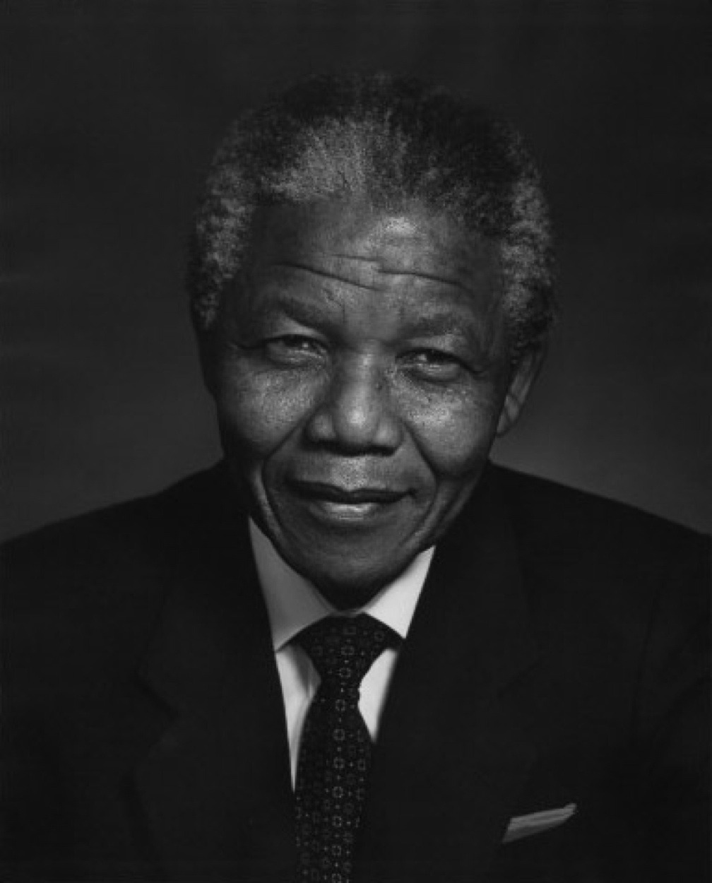 A Mused Nelson Mandela By Yousuf Karsh 1990 A Story