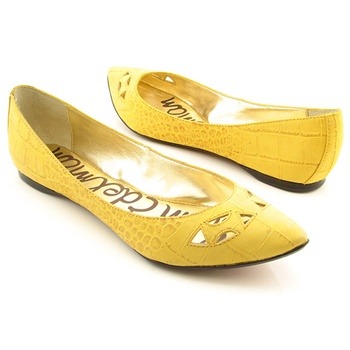 bright colored flats