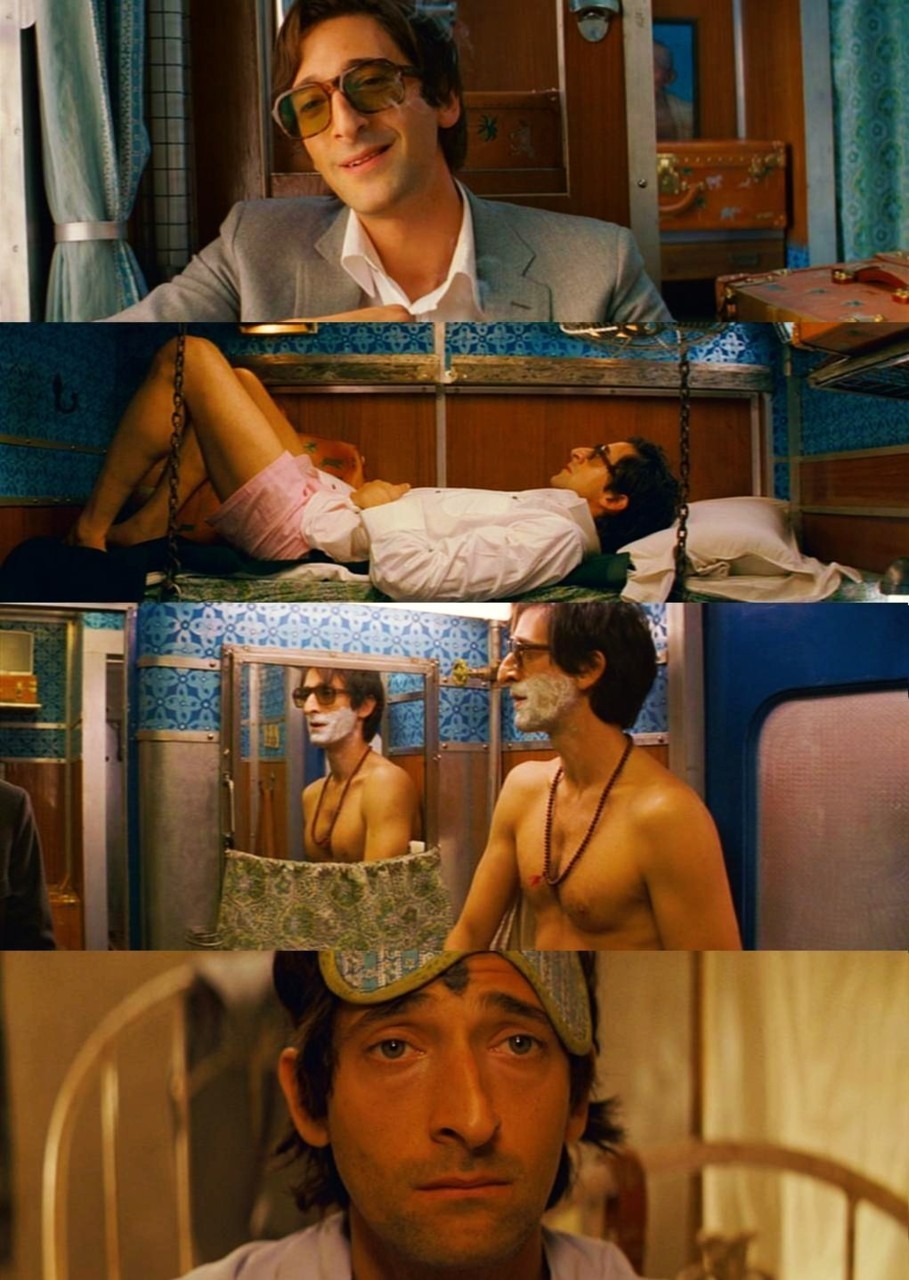 Barry Manilow S Wardrobe Adrien Brody In The Darjeeling Limited