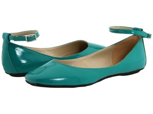 bright colored flats