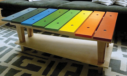 Xylophone Coffee Table via Fabulous Finishes Not ...