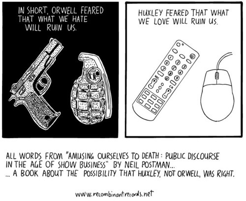 Compare and contrast essay 1984 brave new world