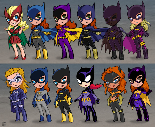 DC Women Kicking Ass Fyeahbatgirl 12 Little Batgirl