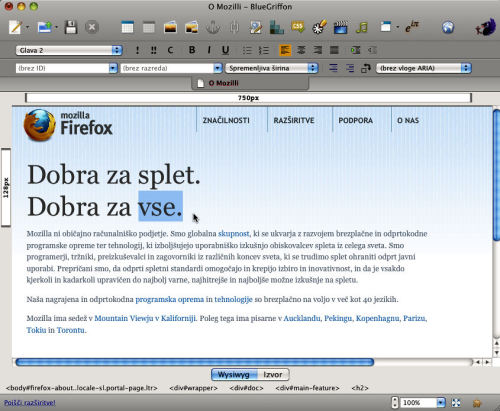 bluegriffon php bluegriffon php