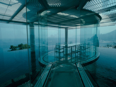 designismymuse:<br /><br />architectureandarts: Water/Glass House designed by Kengo Kuma and Associates.<br />