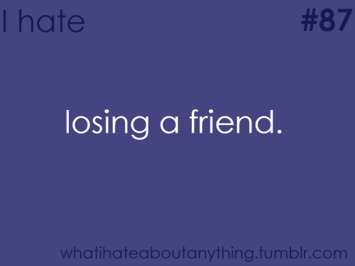 losing a friend on Tumblr