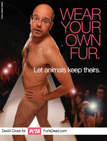 peta no fur arrested development david cross
