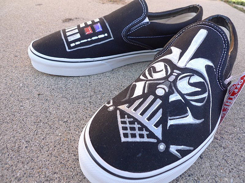 custom star wars vans