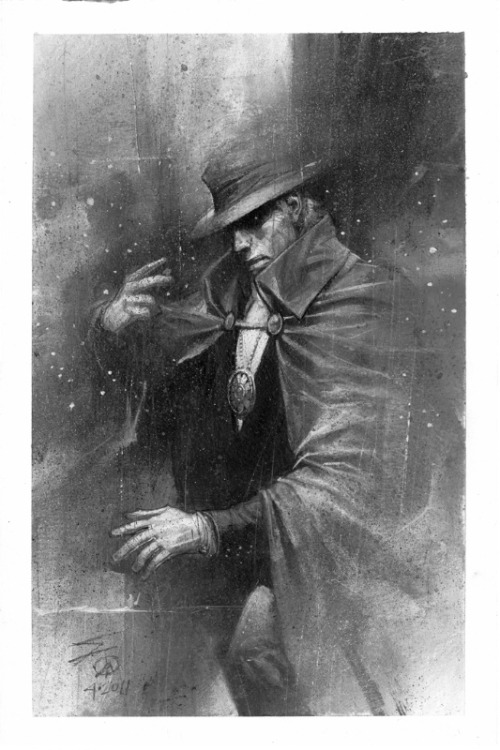 awyeahcomics:The Phantom Stranger by Eddy Newell