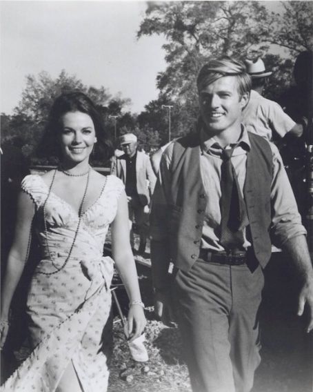 bonjour-paige:Bob and Natalie during the filming of This...