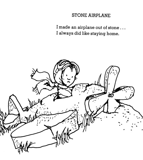 Image result for stone airplane shel silverstein