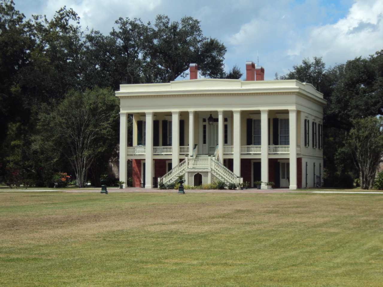 Along the River Road, Bocage Plantation It was built in 1801 as a raised...