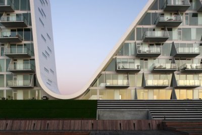 architizer:<br /><br />The Wave in Vejle by Henning Larsen Architects<br />