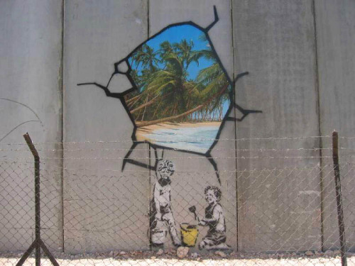 street art banksy class divide