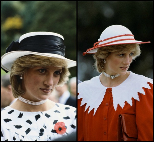 Princess Diana, Diana’s Jewels Triple Strand Pearl Choker with...