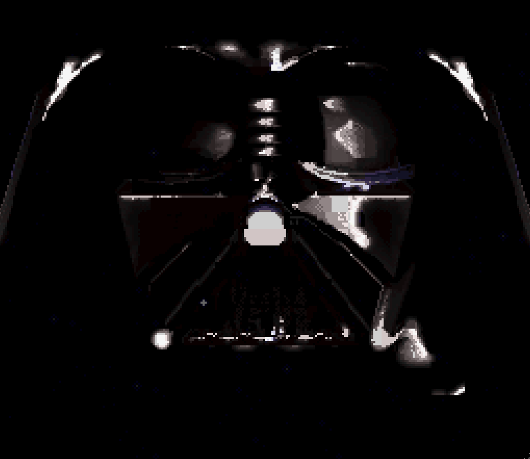 Game Graphics Darth Vader Pixel Art From Super Star Wars