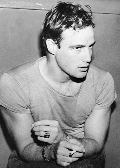 We Had Faces Then — Marlon Brando, 1950s via herculesandorpheus
