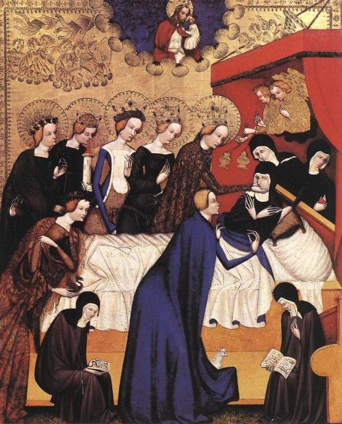 shuddhi:MASTER of HeiligenkreuzThe Death of St. Clare1410