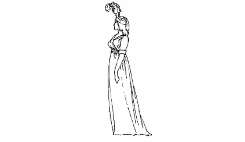 1800s 19th Century Regency era fashion gif regency costume mine